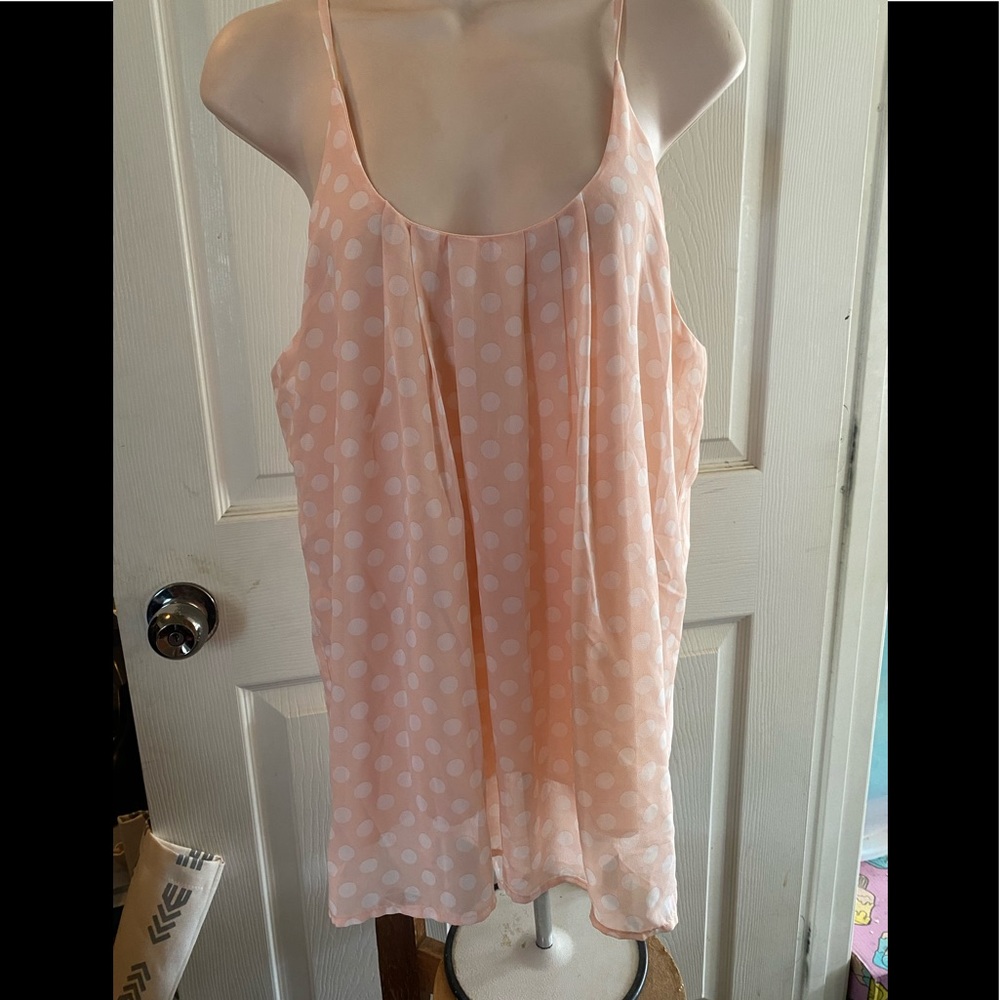 Spaghetti strap blouse